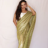 Presenting New Real Modeling Saree