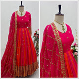 Designer Multy Colored Gown