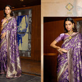 Beautifull Soft Jacquard Silk Saree