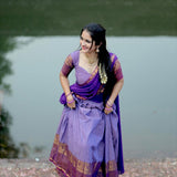 Traditional Kanjivaram Silk Lehenga