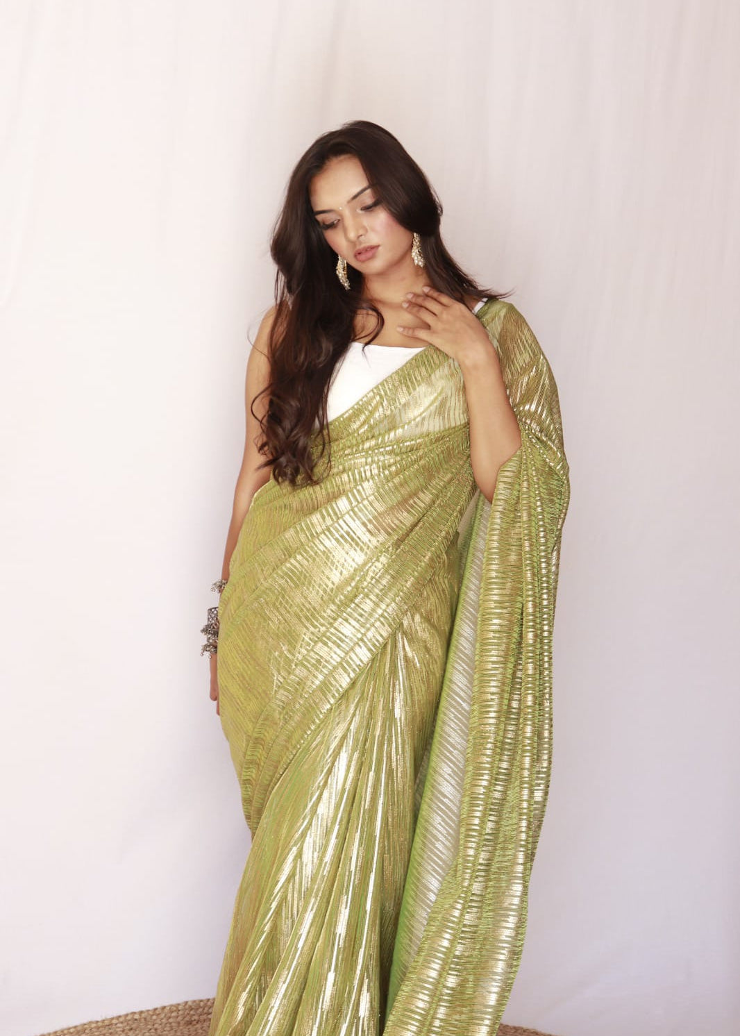 Presenting New Real Modeling Saree