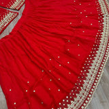 Heavy Georgette Embroidered Lehenga