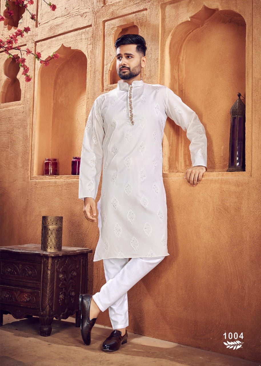 Heavy Jacquard Men's Kurta