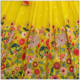 Crystal Flower Printed Lehenga Choli