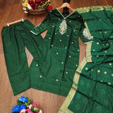 Premium Cotton Silk Suit