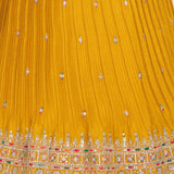 Yellow Fancy Kids Lehenga Choli