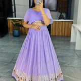 Modern Designer Crop Top Lehenga