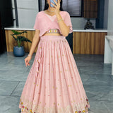 Modern Designer Crop Top Lehenga