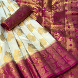 Moonga Soft Silk Saree