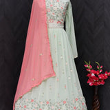 Heavy Faux Georgette Anarkali