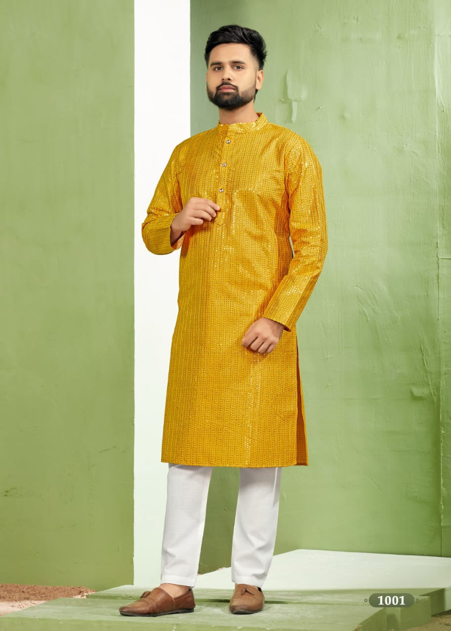 Partywear Men's Kurta