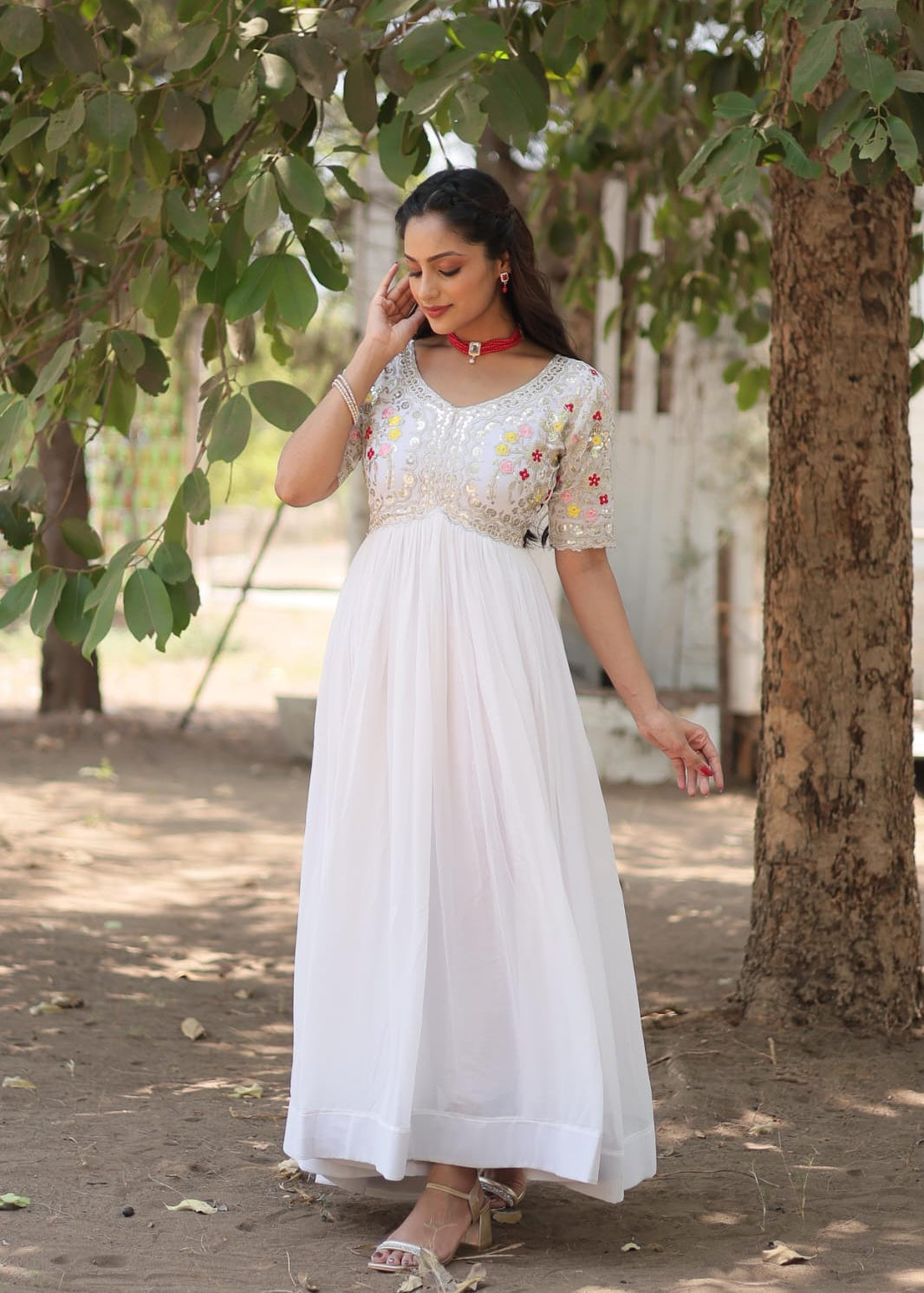 Designer Partywear Anarkali Gown Collection