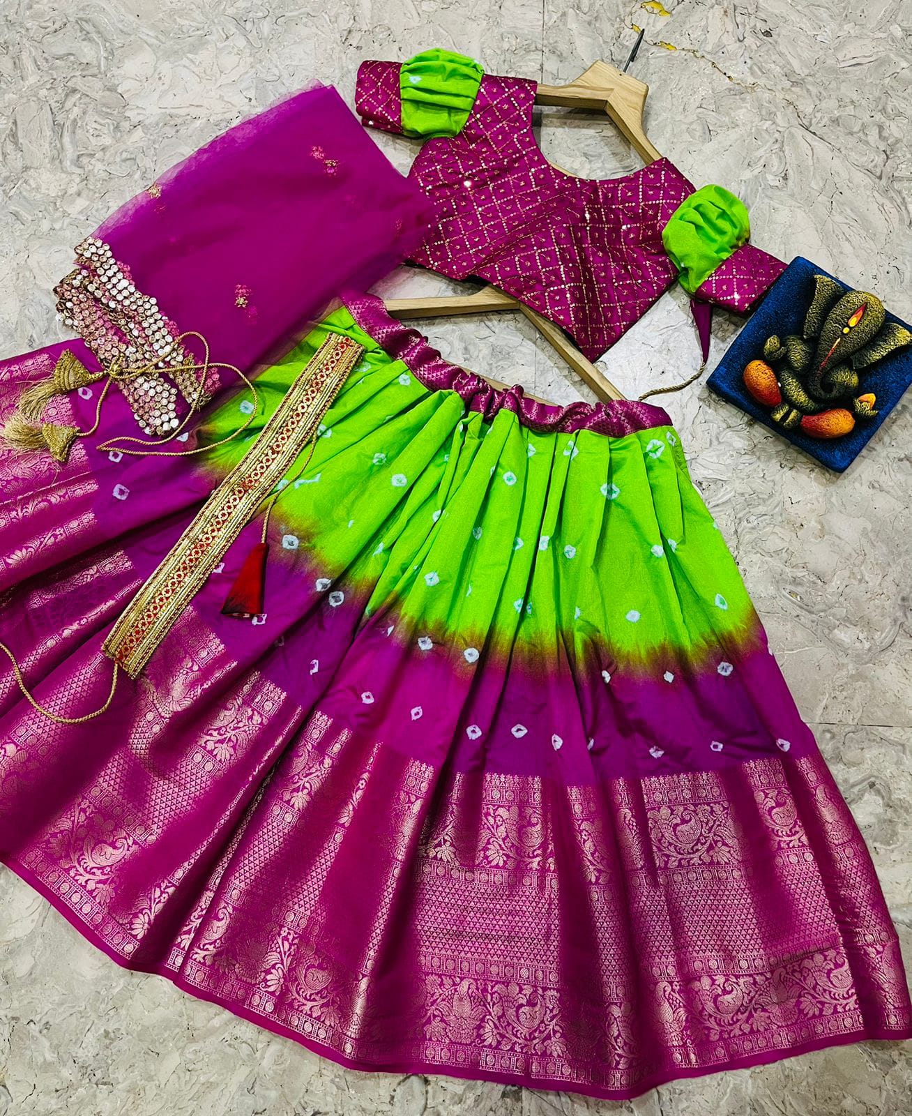 Kids lahenga choli collection