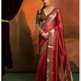 Exclusive Rajyog Moss Silk Saree