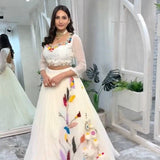 Bridal Wear White Lehenga