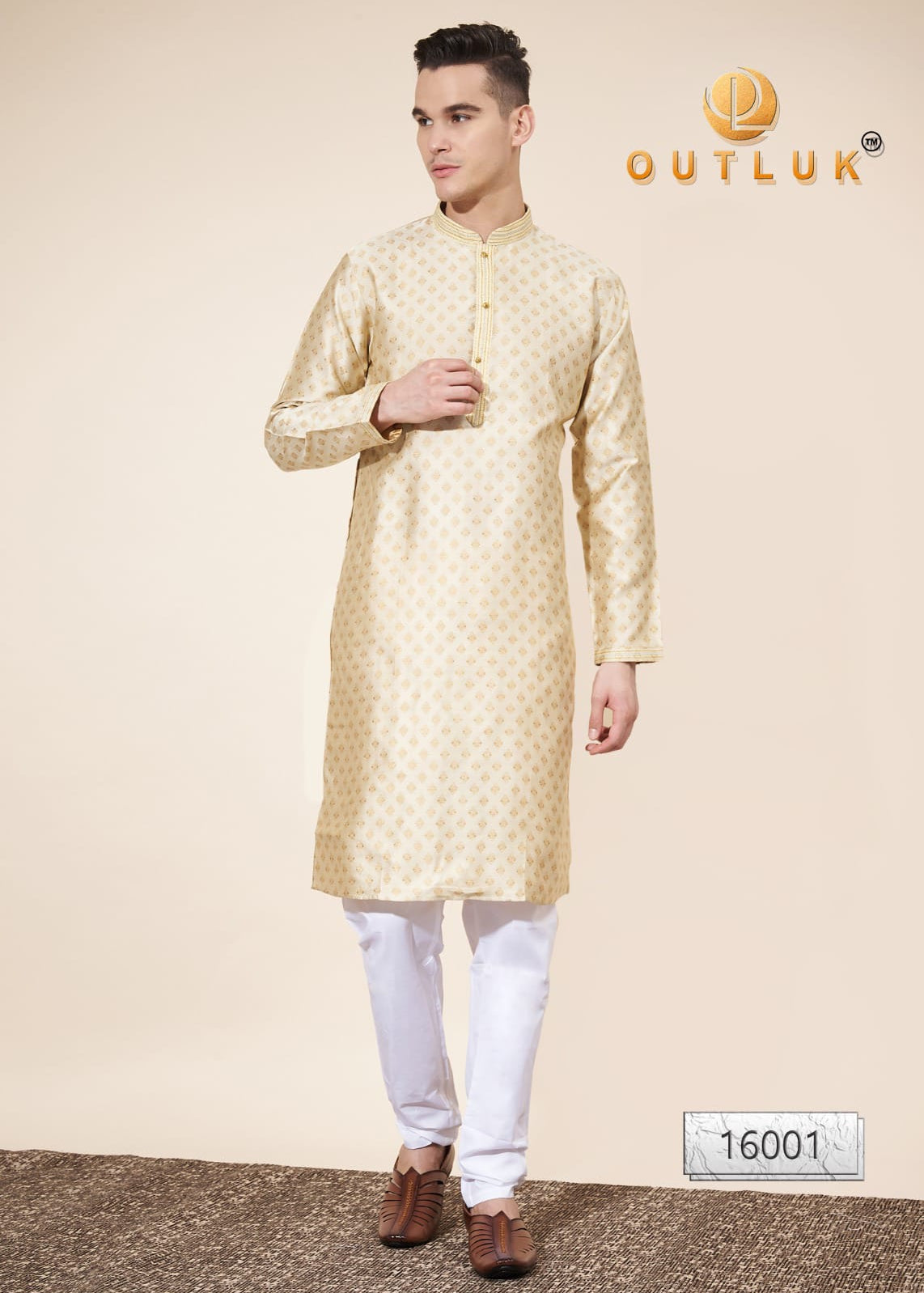 New Designs in Pintex Work Jequard Kurta Pajama