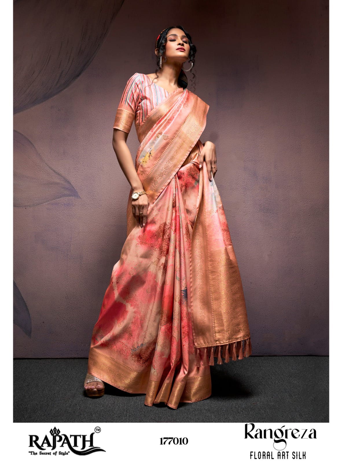 Charm Rangreza Silk Saree