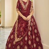 Premium Organza Lehenga