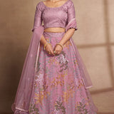 Organza Net Lehenga Choli