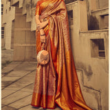 Premium Zari Border Silk Saree