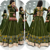 Olive Navartri Special Lehenga Choli