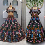 Black Fancy Lehenga Choli