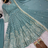 Designer Partylook Anarkali Gown