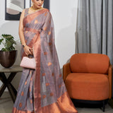 PURE TISSUE SILK SAREE