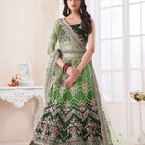 Heavy bridal wedding Lahenga