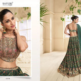 Attractive Embroidered Sequace Lehenga