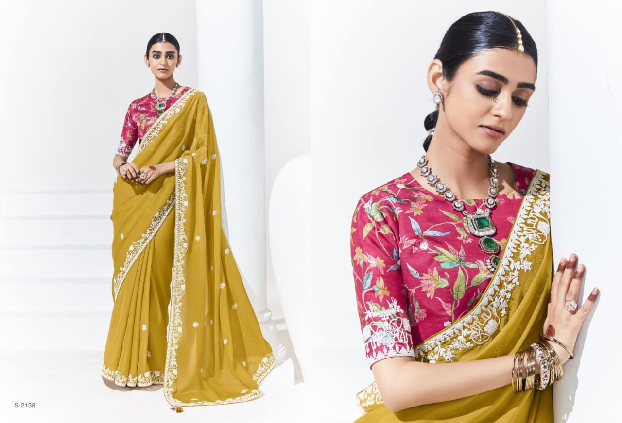 Luxury Organza Silk Saree Collection