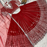 Presenting New  Đěsigner Red  Lehenga