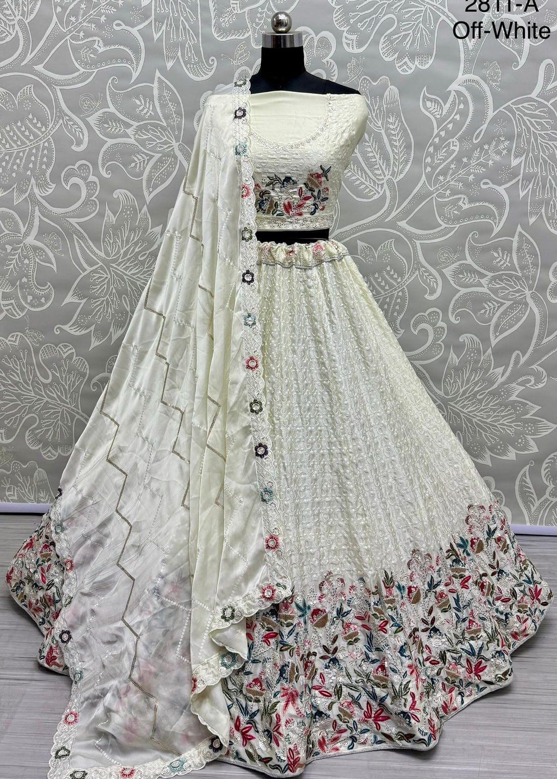 Bridal Classy Embroidered Lehenga