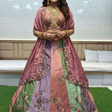 Ethnic Attires Silk Bridal Lehenga