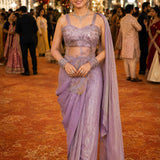 Sama Satin Bridal Ready To Wear Saree