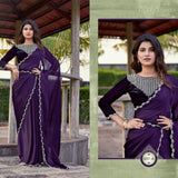 Fabulous  Heavy Sequence  Saree