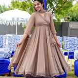 Presenting New Anarkali Faux Georgette Gown