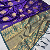 Beautiful Soft Chakrani Silk sareeGolden