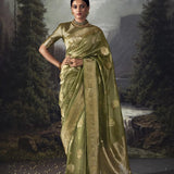 Beautifull Enhanced Banarasi Silk Saree