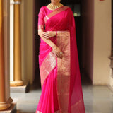 Beautifull Jacquard Weaving Saree