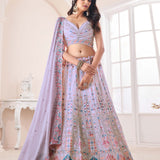 Heavy bridal wedding Lahenga