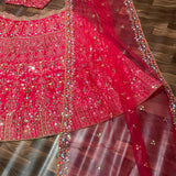 Pink Premium Bridal Lehenga