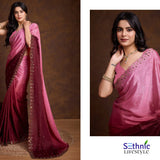 Trendy Swarovski Partywear Saree Collection