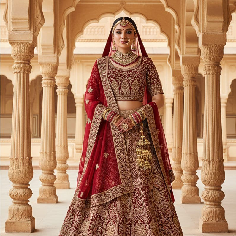 Royal Wedding Bridal Lehenga
