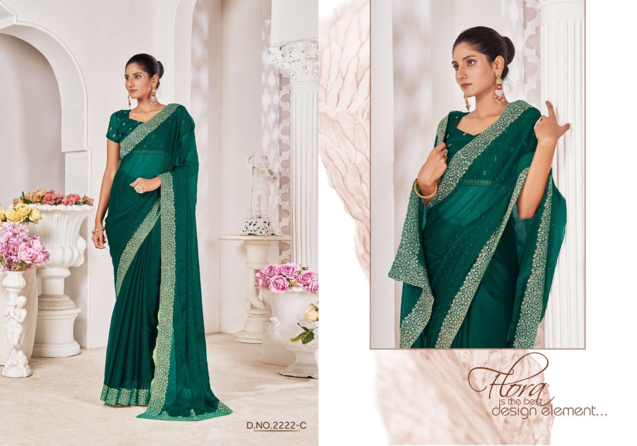 Dailywear Chiffon Saree Collection