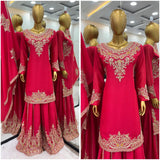 Stylish Pure Chinnon Panjabi Suit