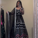 Stylish Black Anarkali Gown