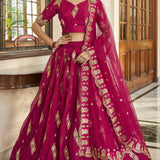 Premium Organza Lehenga