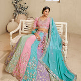 Grand Wedding Embroidered Lehenga