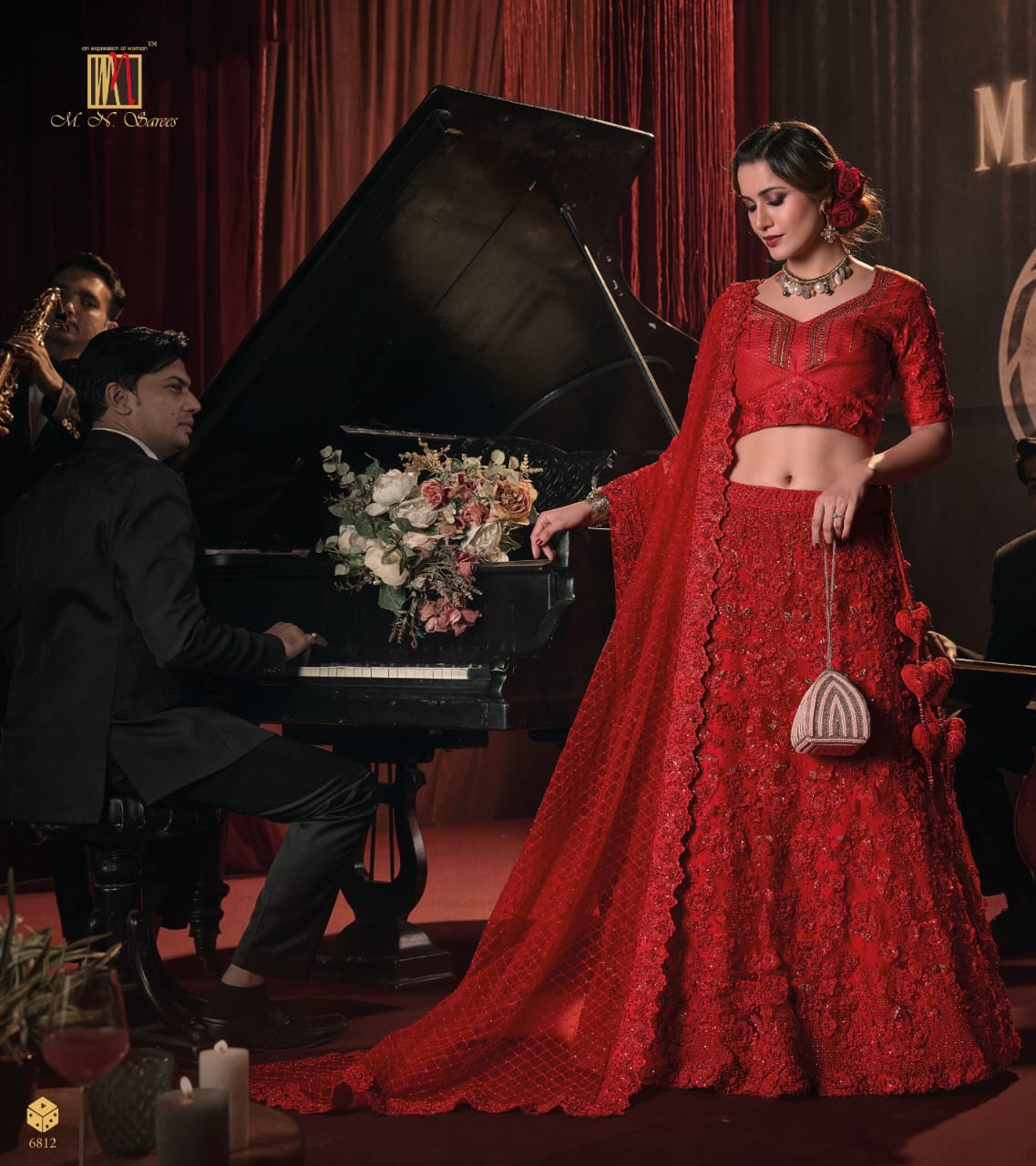 Premium Red Wedding Lehenga Collection